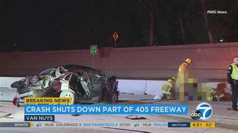 4 Injured after Traffic Crash on Van Nuys Boulevard [Pacoima, CA]